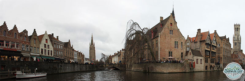 Kanal şehri Bruges, Belçika