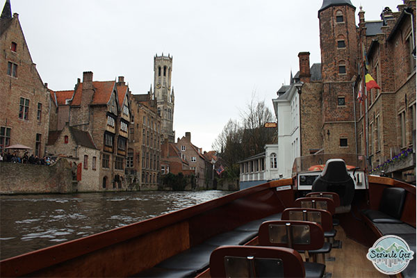 Kanal şehri Bruges, Belçika