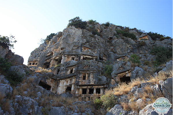 Myra kaya mezarları Demre, Antalya